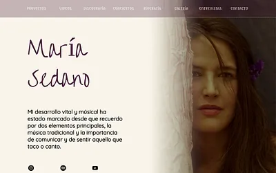mariasedano.com snapshot