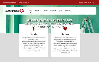 aeldretjenesten.dk snapshot