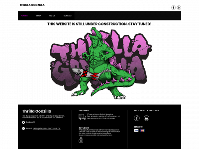 thrillagodzilla.dk snapshot