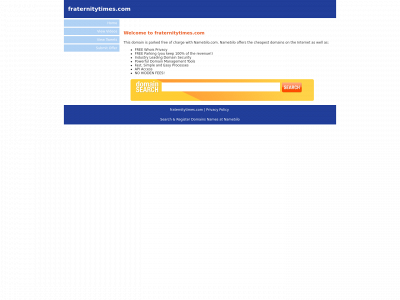 fraternitytimes.com snapshot