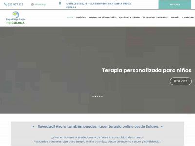 psicologaraqueliñigoroman.es snapshot