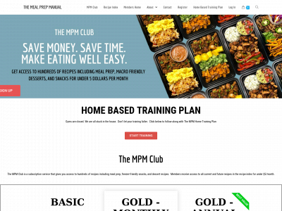 mealprepmanual.com snapshot