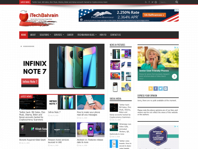 itechbahrain.com snapshot