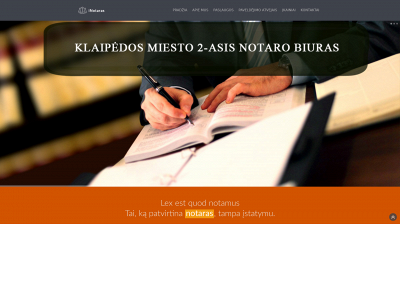 inotaras.lt snapshot