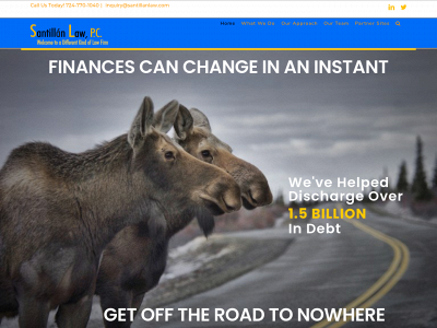 santillanlaw.com snapshot