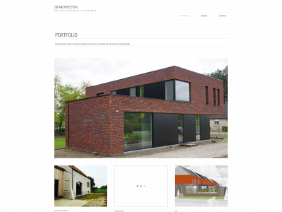 sbarchitecten.be snapshot