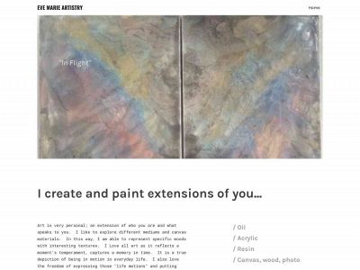 evemarieartistry.weebly.com snapshot