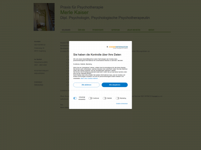 psychotherapie-kaiser-augsburg.de snapshot