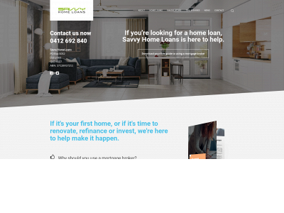 savvyhomeloans.com.au snapshot