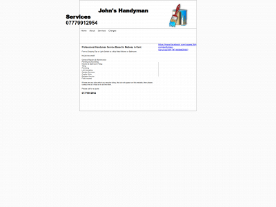 john-thehandyman.co.uk snapshot