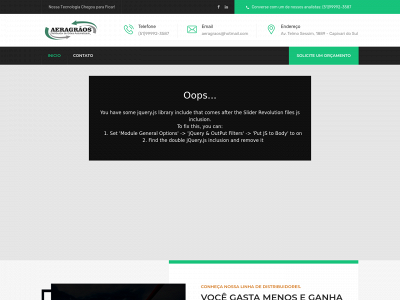 aeragraos.com.br snapshot