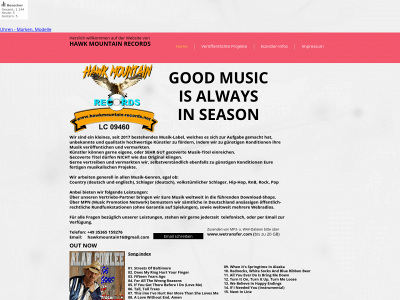 hawkmountain-records.net snapshot