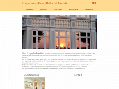 freya-frahm-haus.de snapshot