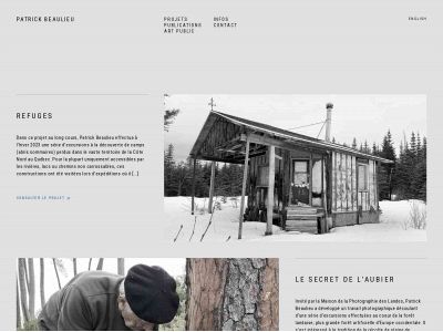 patrickbeaulieu.ca snapshot