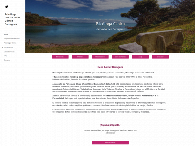 psicologiaclinicaelenagomez.com snapshot