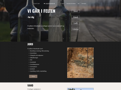 feltarbejde.dk snapshot