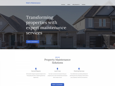 mattsmaintenance.guru snapshot