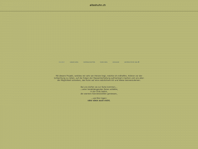 alteshuhn.ch snapshot