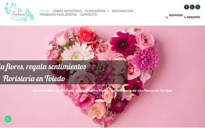 www.lafontanafloral.net snapshot