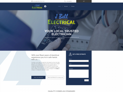 jbellelectrical.co.uk snapshot