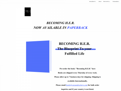 cassandrechery.com snapshot