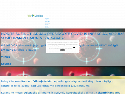 viamedica.lt snapshot