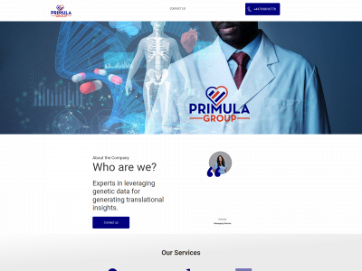 primulagroup.co.uk snapshot