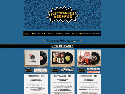 poetwannesrecords.com snapshot
