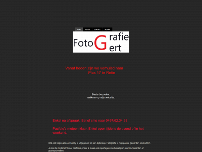 fotogert.be snapshot