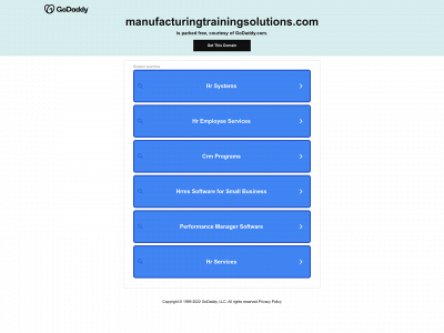 manufacturingtrainingsolutions.com snapshot