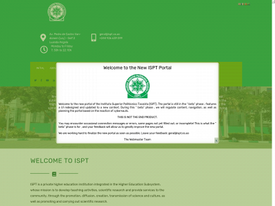 ispt.co.ao snapshot