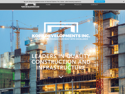 koppdevelopments.com snapshot