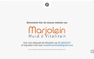 marjoleinhuidenvitaliteit.nl snapshot