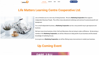 lifematterslearningcentre.com snapshot