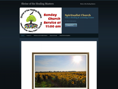 shrineofthehealingmasters.com snapshot