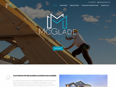 mcgladebuilders.com snapshot