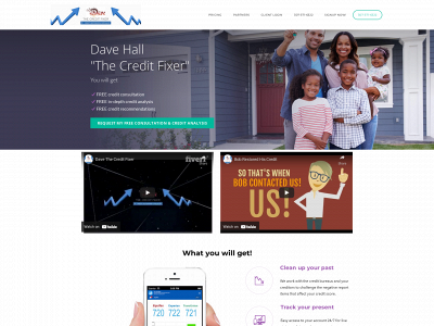 davethecreditfixer.com snapshot