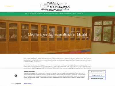 tallermanzanares.com snapshot