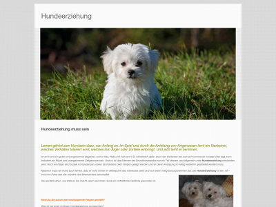 malteserhundeerziehung.de snapshot