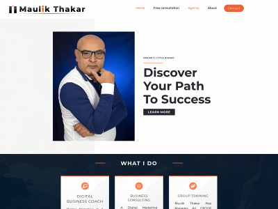 maulikthakar.com snapshot