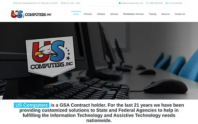 uscomputersinc.com snapshot