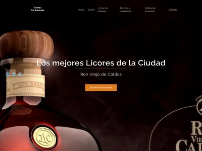 licoresdemedellin.com snapshot