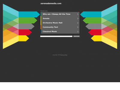 serenademedia.com snapshot