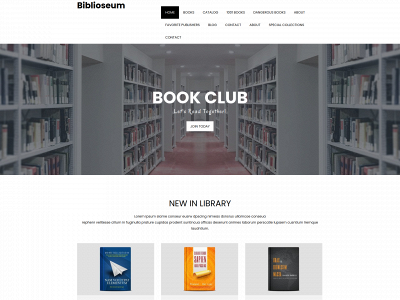 biblioseum.com snapshot