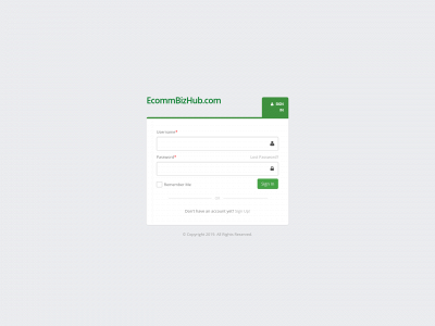 ecommbizhub.com snapshot