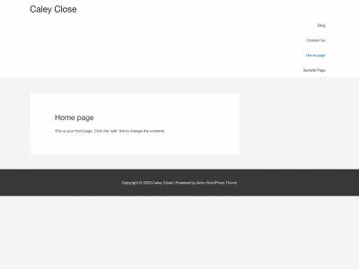 caleyclose.com snapshot