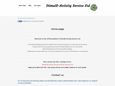 stimul8-activityservice.co.uk snapshot