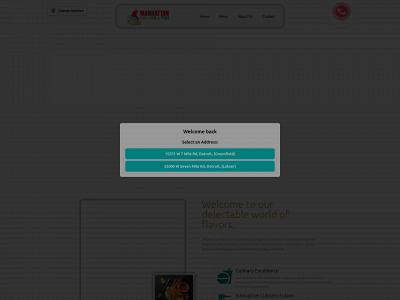 manhattanchickenfish.com snapshot