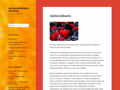 advancedathleticnutrition.com snapshot