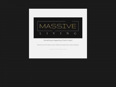 massiveliving.be snapshot